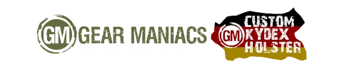  Gear Maniacs Custom Kydex Holster-Logo