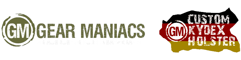  Gear Maniacs Custom Kydex Holster-Logo