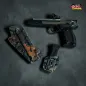 Preview: Spezielles GM ALPHA OWB Kydex Holster im HEXCAM SPECTRE Design für Hämmerli X-ESSE / Walther CSP. Optic Ready & passgenau für Montagen mit Doctor Sight.