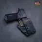 Preview: Maßgefertigtes GM ALPHA OWB Kydex Holster von Gear Maniacs in Multicam Black, perfekt passend für Sig Sauer P365 X-Macro & Optic Ready.