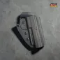 Preview: GM Alpha OWB Kydex Holster, passend für Beretta 92X, in Schwarz.