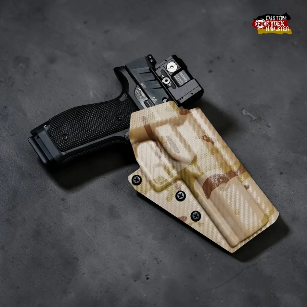 Preview: GM ALPHA OWB Kydex Holster für Walther PDP Steel Frame 5