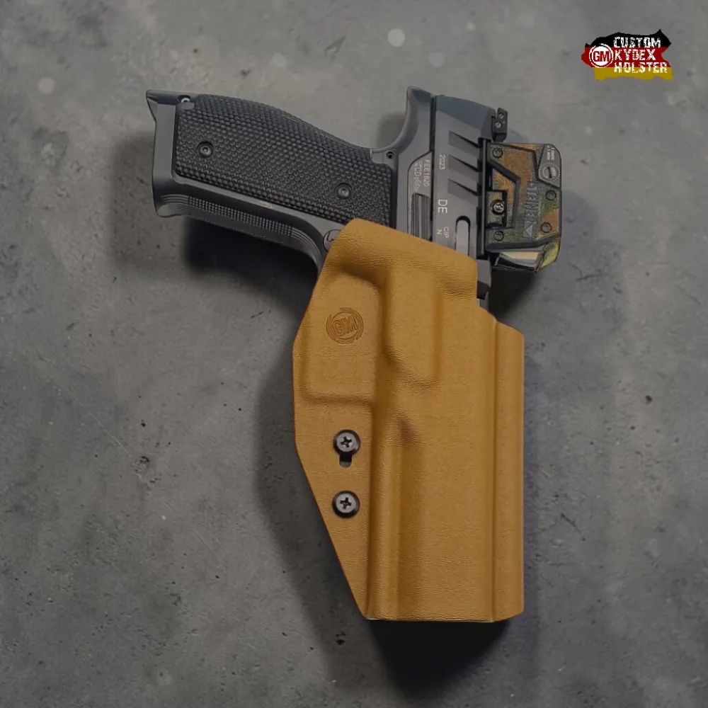 Preview: GM SPORT OWB Kydex Holster für Walther PDP Steel Frame 4,5