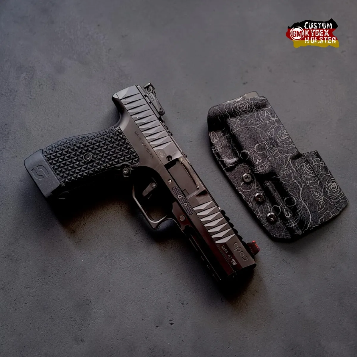 GM IPSC Kydex Holster Opos Venator Optik Ready