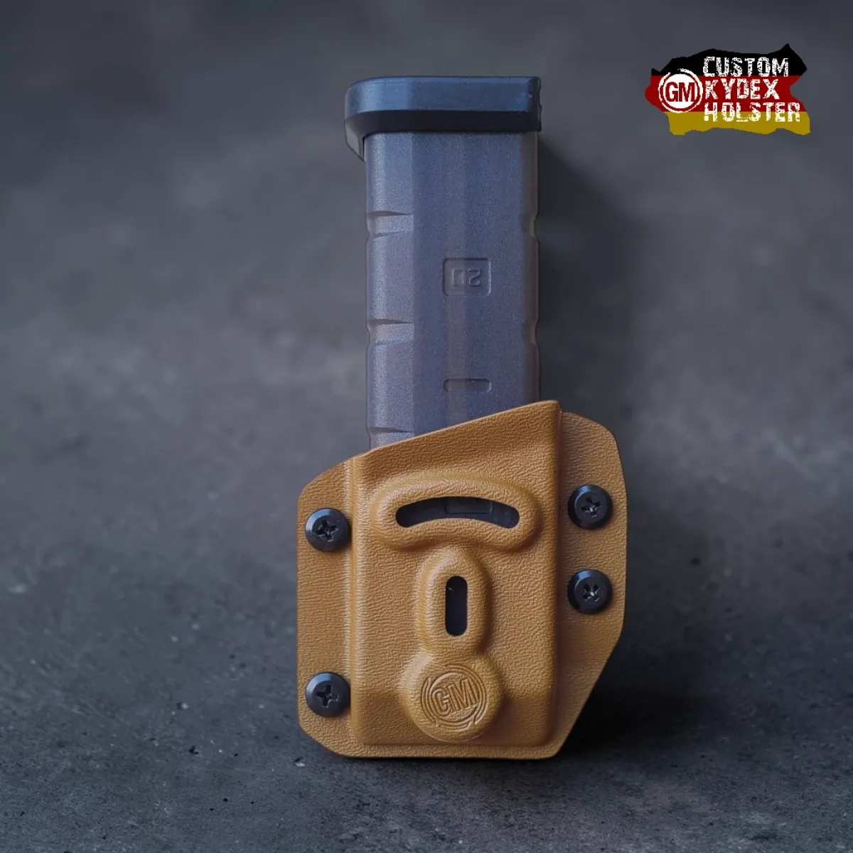 Gear Maniacs Custom Kydex Magazintasche passend für Springfield Kuna 10- und 20-Schuss-Magazine